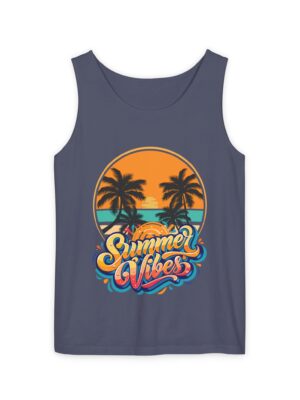 Summer Vibes Unisex Tank Top - Beach-Ready Apparel for Vacation & Warm Days