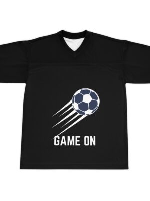 Unisex Football Jersey - 'Game On' Sports Apparel for Soccer Fans