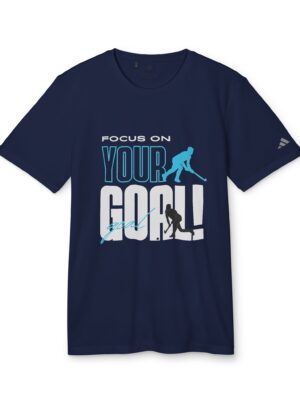 Motivational Adidas Unisex Sport T-Shirt - Focus on Your Goal