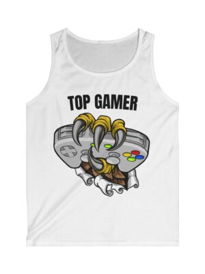 Top Gamer Men's Softstyle Tank Top – Perfect for Gamers!