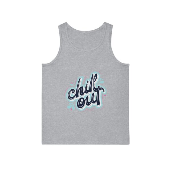 Chill Out Unisex Softstyle™ Tank Top - Relaxed Summer Vibes