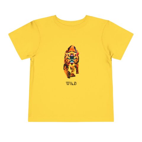 Wild Animal Toddler Tee | Cute Kids' Shirt for Playtime, Safari Party, Birthday Gift, Wild Child Outfit, Stylish Kids Apparel